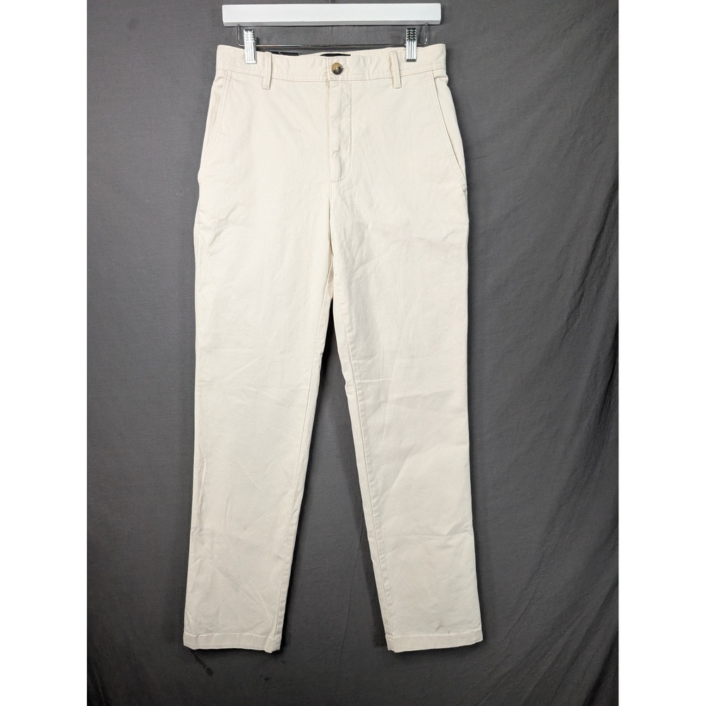 Banana Republic Authentic Chino High Rise Pants Off White Size 4